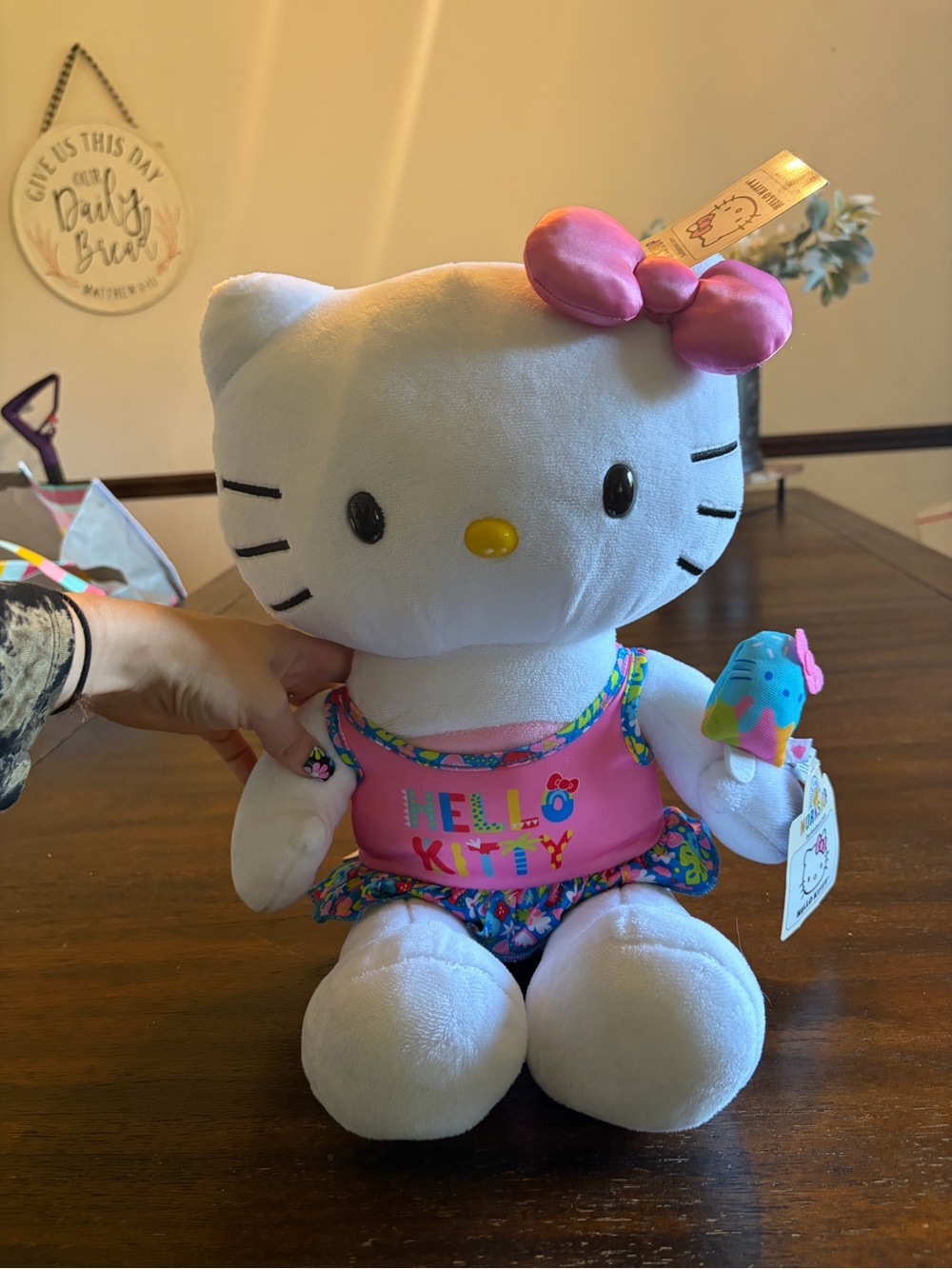 Build A Bear Hello Kitty 2023 Summertime Tropical Swimsuit Popsicle Sanrio